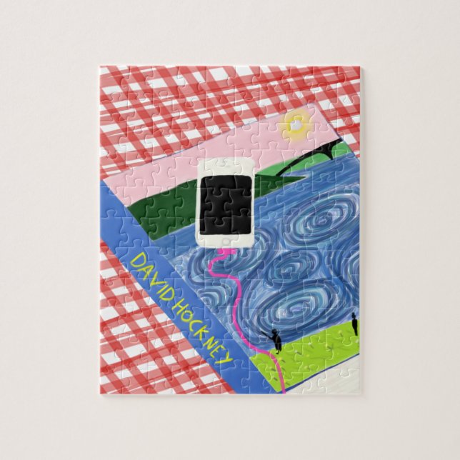 Hockney style jigsaw puzzle (Vertical)