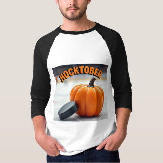 Hocktober Pumpkin Puck  T-Shirt