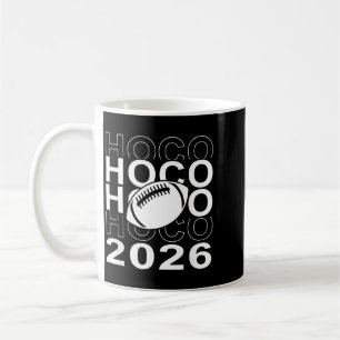 Hoco 2026 American Football Homecoming Game Day Coffee Mug