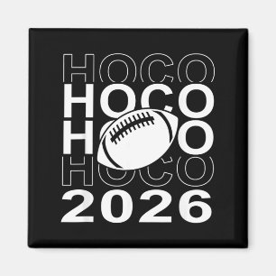 Hoco 2026 American Football Homecoming Game Day Magnet