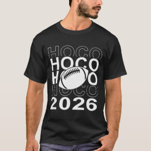 Hoco 2026 American Football Homecoming Game Day T-Shirt