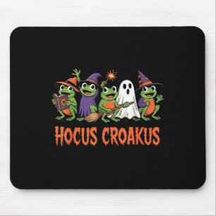 Hocus Croakus Frog Halloween Magic Spell Funny Wit Mouse Pad