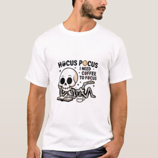 Hocus Frogus Funny Halloween Witch Frog Pun T-Shirt