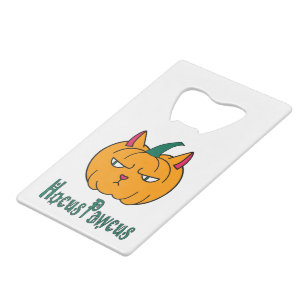 Hocus pawcus Halloween pumpkin ginger cat magic