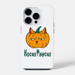 Hocus pawcus Halloween pumpkin ginger cat magic iPhone 14 Pro Case