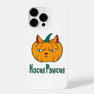 Hocus pawcus Halloween pumpkin ginger cat magic iPhone 14 Pro Max Case