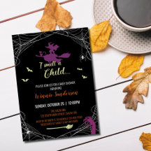 Hocus Pocus Baby Shower Invitation
