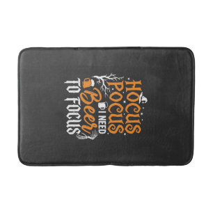 Hocus Pocus Beer Halloween Design_1 Bath Mat