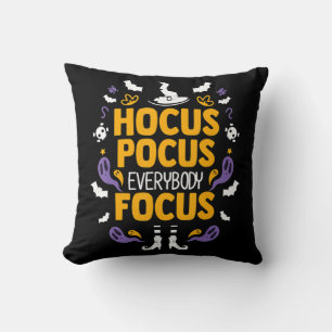 Hocus Pocus Everybody Focus Halloween Outfit Hallo Cushion