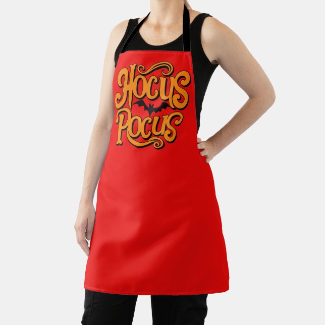 Hocus Pocus Halloween Apron (Insitu)
