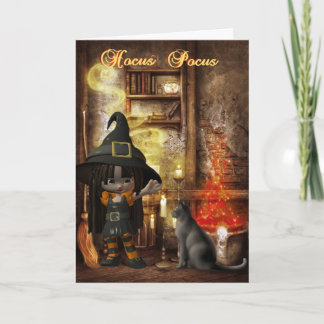 Hocus Pocus Halloween Card