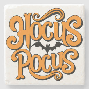 Hocus Pocus Halloween Stone Coaster
