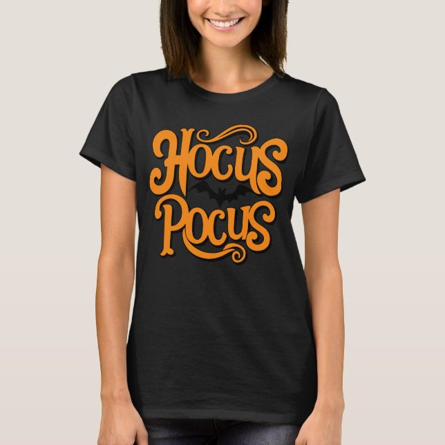 Hocus Pocus Halloween T-Shirt (Front)