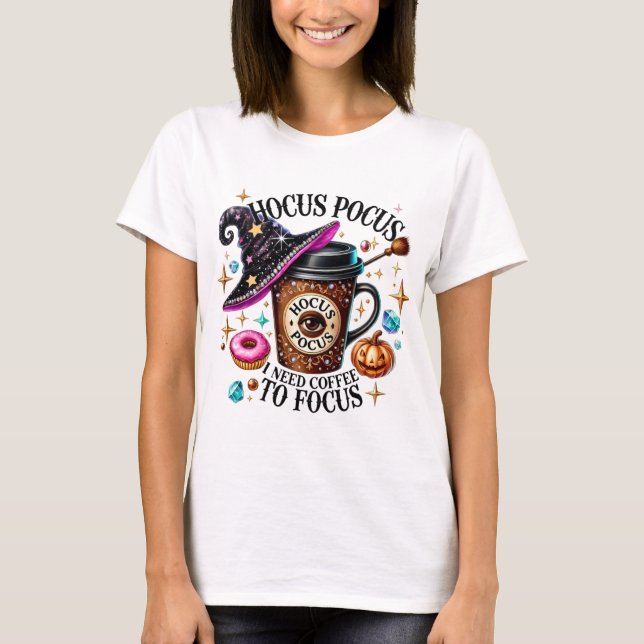 Hocus Pocus Halloween T-Shirt (Front)