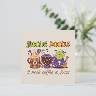 Hocus Pocus - I Need Coffee To Focus