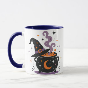 Hocus Pocus I Need Coffee to Focus Funny Halloween Mug