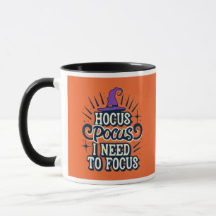 Hocus Pocus I Need to Focus - Halloween Office Mug