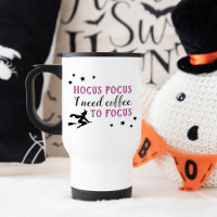 Hocus Pocus Modern Purple and Black Halloween