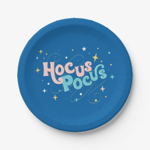 Hocus Pocus Paper Plate
