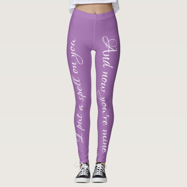 Hocus Pocus Spell Leggings (Front)