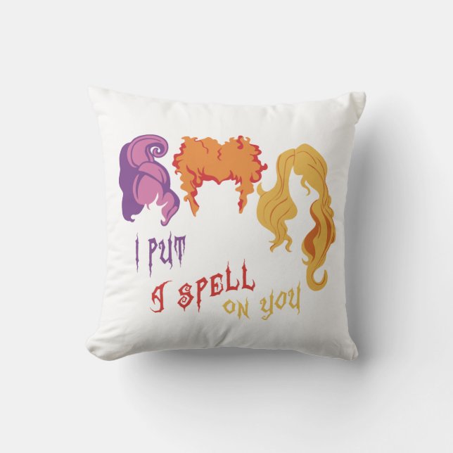 Hocus Pocus / The Sanderson Sisters Cushion (Front)
