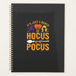 Hocus Pocus Witch Halloween Vector Design Planner