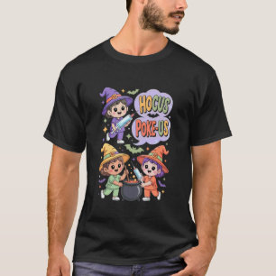 Hocus Poke-Us Nurse Witch Halloween Costume Humor T-Shirt
