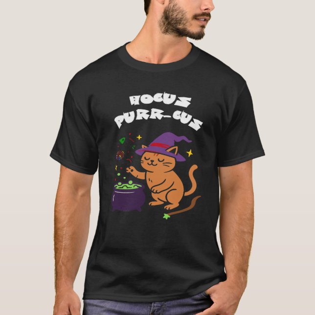 Hocus Purrcus T-Shirt (Front)