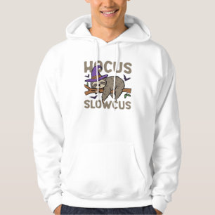 Hocus Slowcus Funny Halloween Sloth Classic T-Shir Hoodie