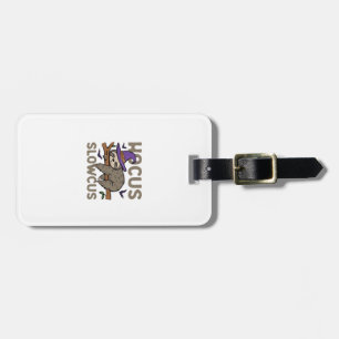 Hocus Slowcus Funny Halloween Sloth Classic T-Shir Luggage Tag