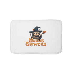 Hocus Slowcus Sloth lovers Halloween costume tee E Bath Mat