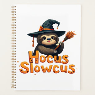 Hocus Slowcus Sloth lovers Halloween costume tee E Planner