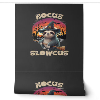 Hocus Slowcus Sloth lovers Halloween costume tee E Wallpaper