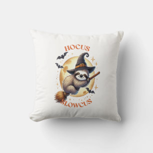 Hocus Slowcus Witch Sloth Cushion