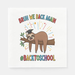 Hocus Slowcus Witch Sloth Napkin