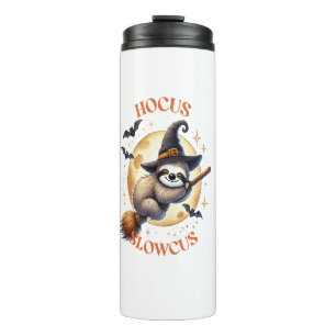 Hocus Slowcus Witch Sloth Thermal Tumbler