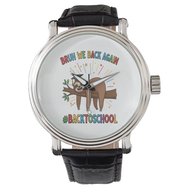 Hocus Slowcus Witch Sloth Watch (Front)