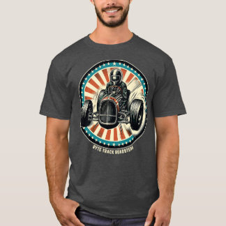Hod Rod Racing  Comic Book Style T-Shirt