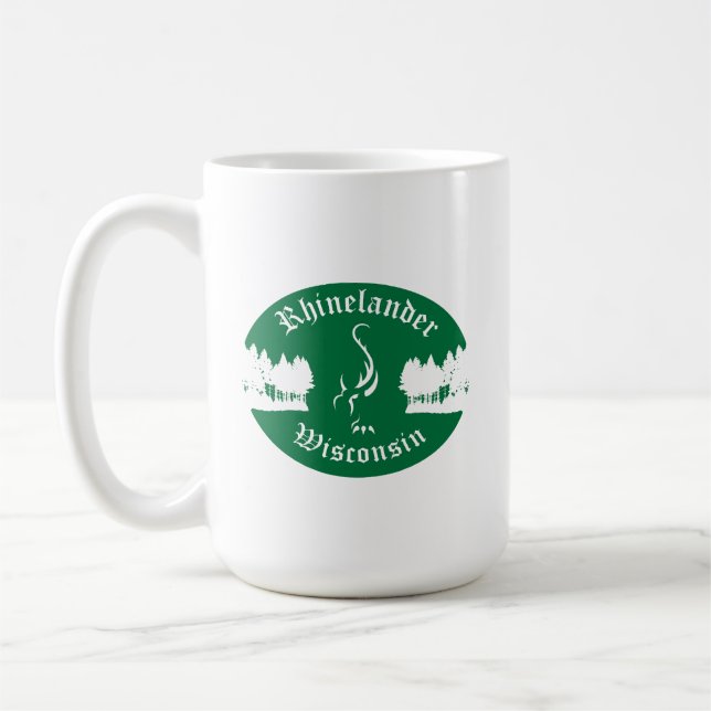 Hodag, Rhinelander, Wisconsin Coffee Mug (Left)