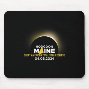 Hodgdon Maine Me Total Solar Eclipse 2024 Mouse Pad