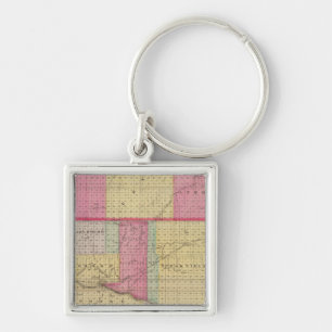 Hodgeman and Ford Counties, Bellefont, Kansas Key Ring