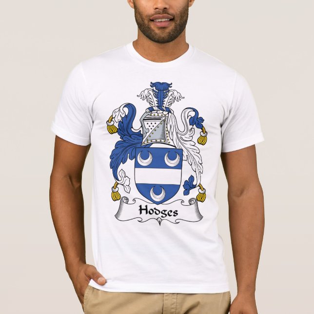Hodges Family Crest T-Shirt (Front)