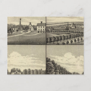 Hodges Home, Nebraska Postcard
