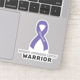 Hodgkin Lymphoma Cancer Vinyl Sticker