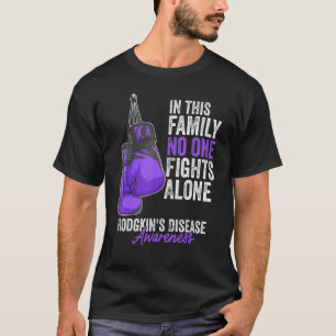 Hodgkin's Disease Awareness Month Gloves Violet Ri T-Shirt