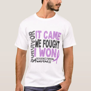 Hodgkins Lymphoma Survivor It Came We Fought I Won T-Shirt