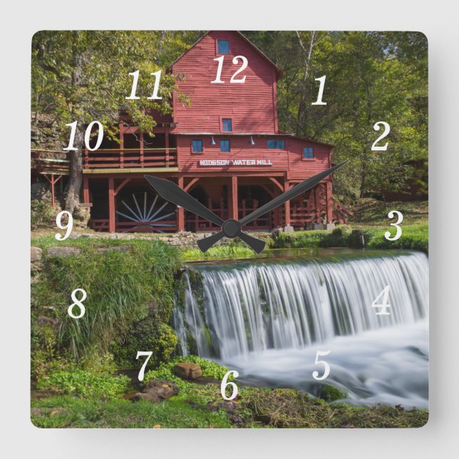 Hodgson Mill Landscape Wall Clock (Front)