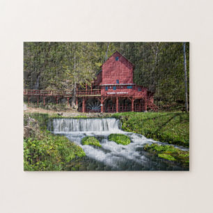 Hodgson Water Mill Landscape Jigsaw Puzzle