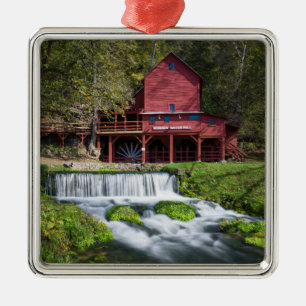 Hodgson Water Mill Landscape Metal Tree Decoration