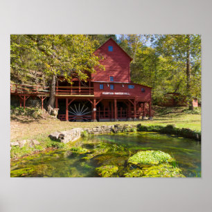 Hodgson Water Mill Poster